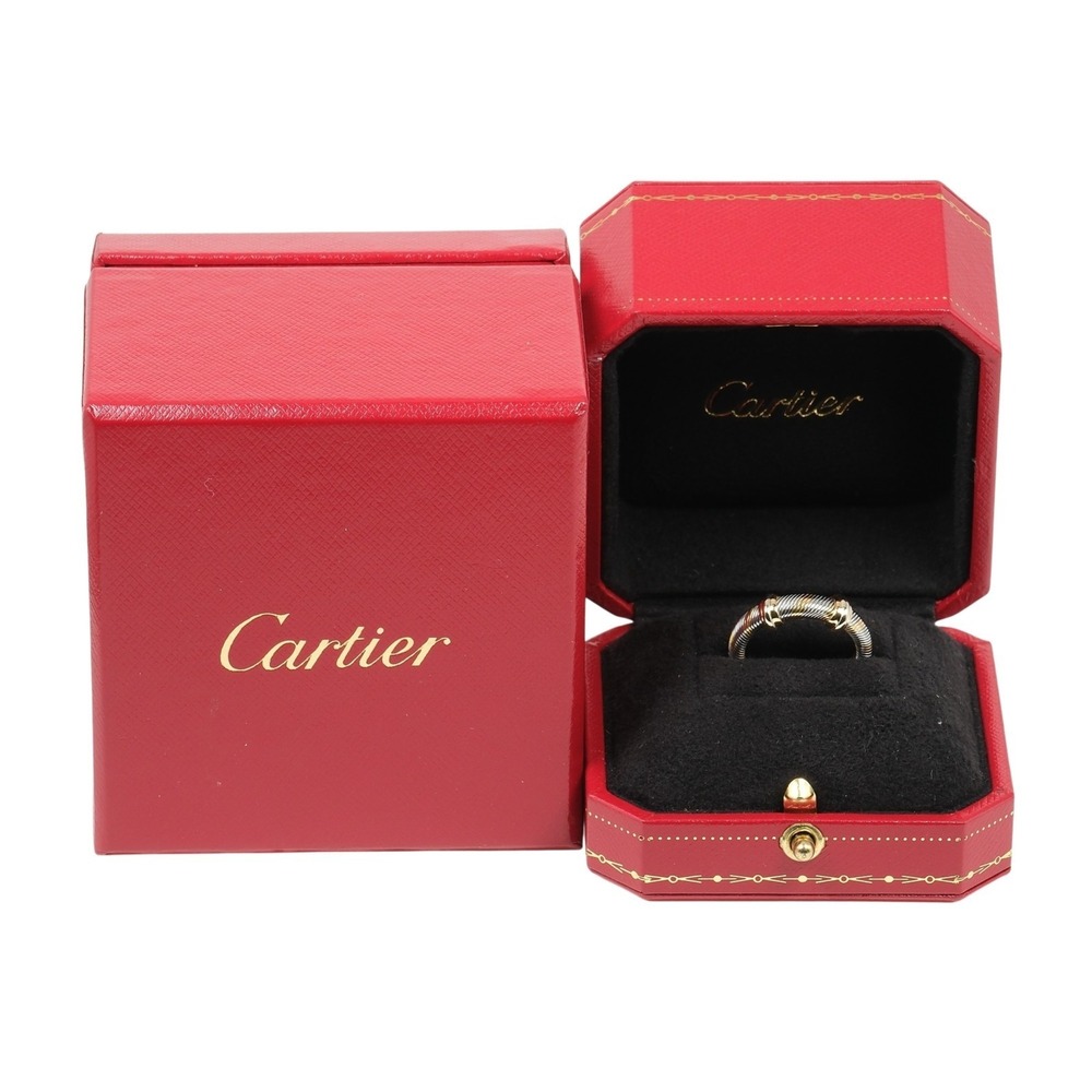 CARTIER Authentic Vintage 18k Gold Ring - Picture 9 of 10
